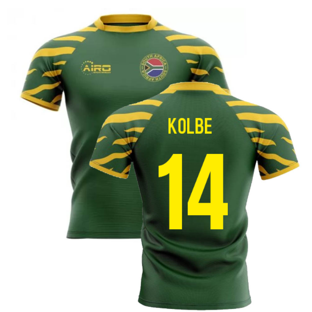 Click to view product details and reviews for 2020 2021 South Africa Springboks Home Concept Rugby Shirt Kolbe 14. Click to view product details and reviews for 2020 2021 South Africa Springboks Home Concept Rugby Shirt Kolbe 14.