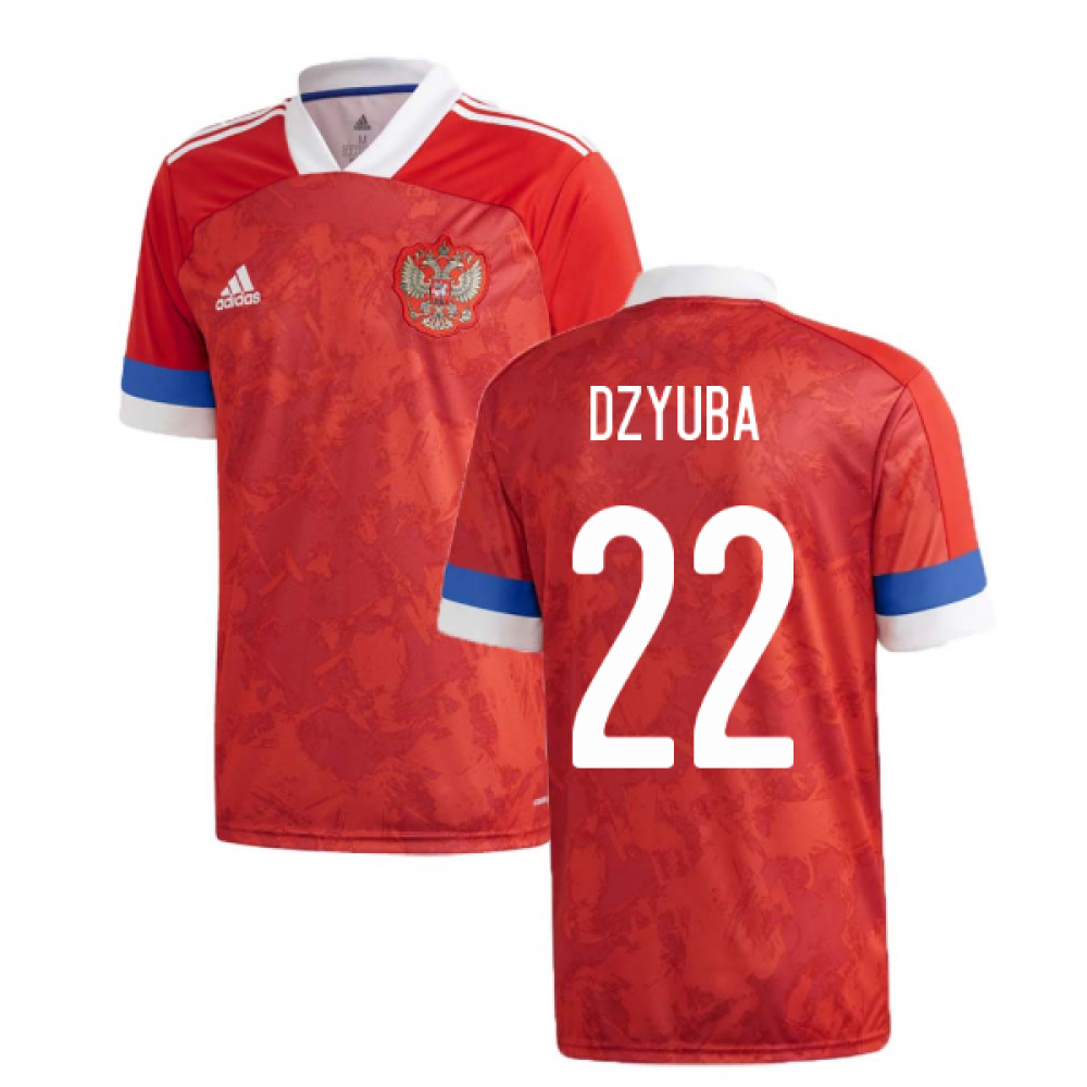 Click to view product details and reviews for 2020 2021 Russia Home Adidas Football Shirt Dzyuba 22. Click to view product details and reviews for 2020 2021 Russia Home Adidas Football Shirt Dzyuba 22.