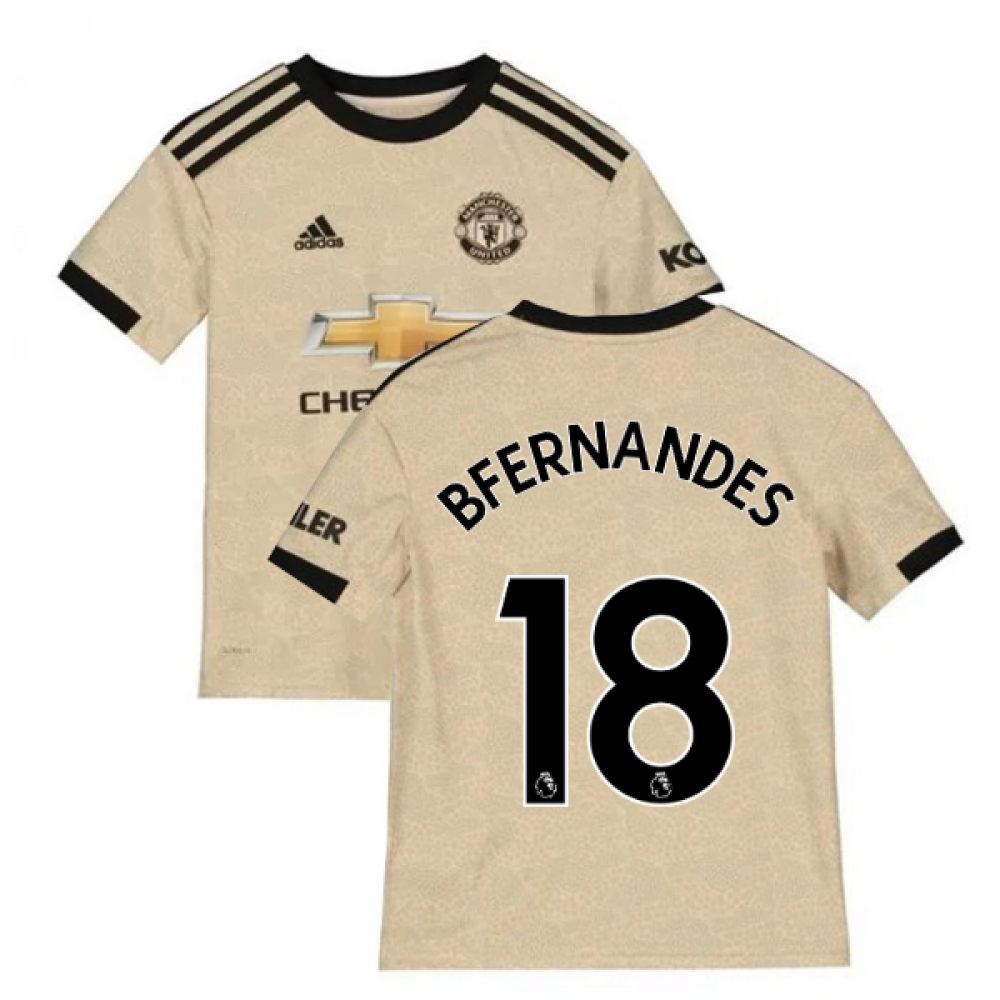 Click to view product details and reviews for 2019 2020 Man Utd Adidas Away Football Shirt Kids B Fernandes 18.