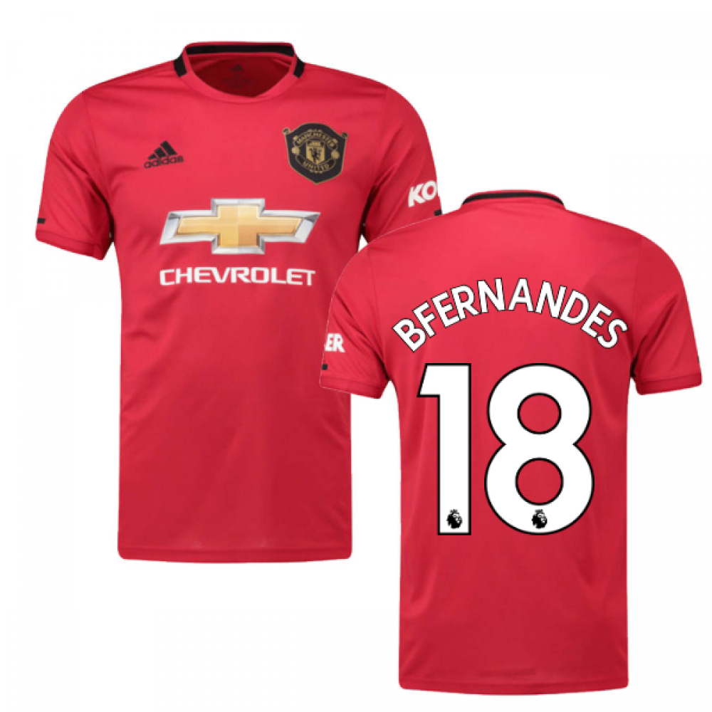 Click to view product details and reviews for 2019 2020 Man Utd Adidas Home Football Shirt B Fernandes 18. Click to view product details and reviews for 2019 2020 Man Utd Adidas Home Football Shirt B Fernandes 18.