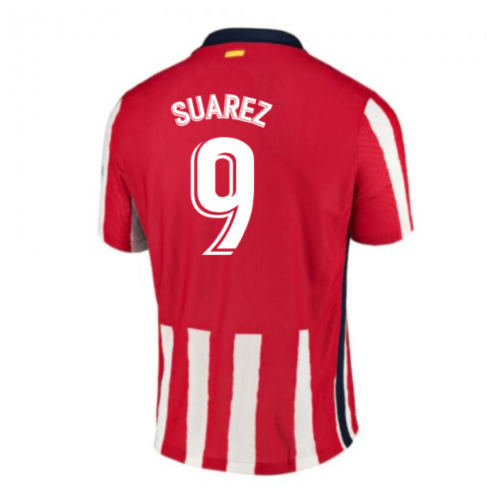 Click to view product details and reviews for 2020 2021 Atletico Madrid Authentic Vapor Home Shirt Suarez 9.