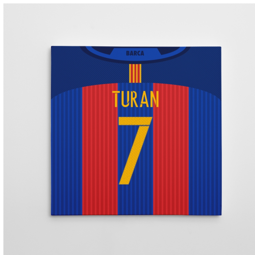 Click to view product details and reviews for 2016 2017 Barcelona Canvas Print Turan 7.