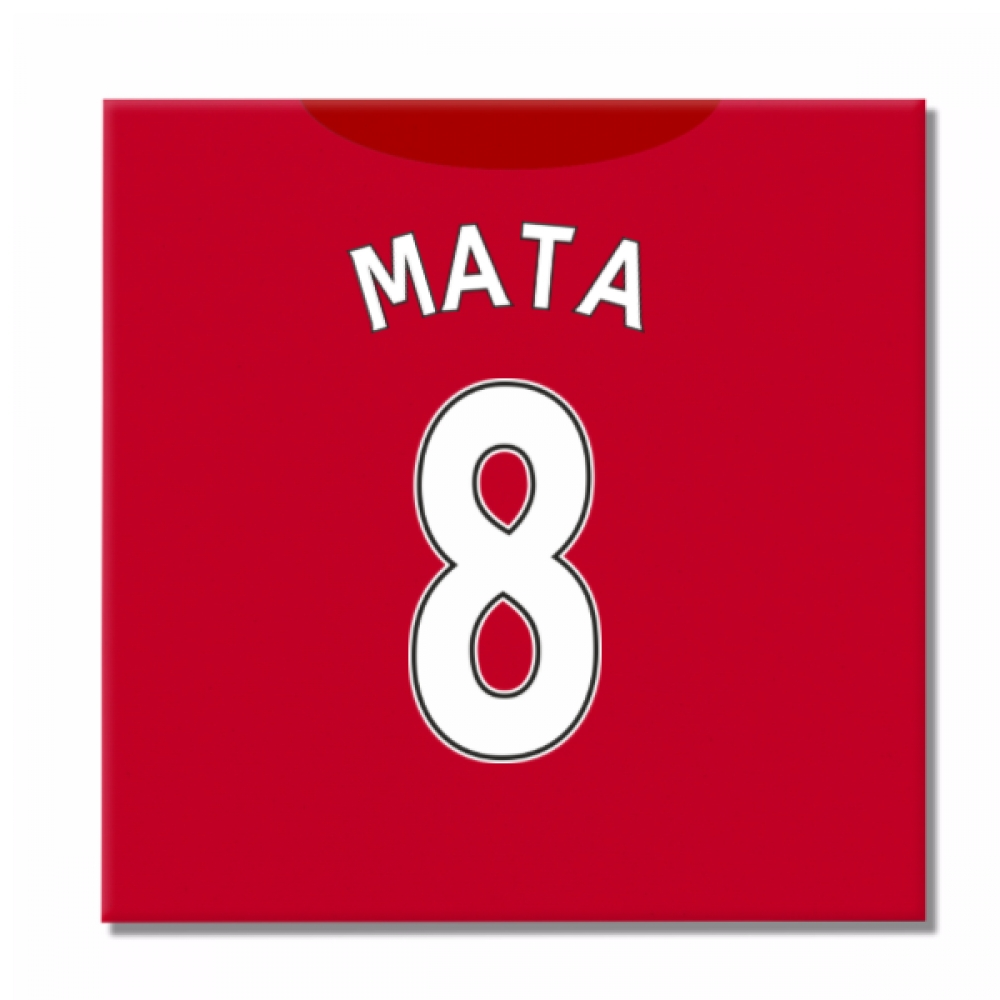 Click to view product details and reviews for 2016 2017 Man United Canvas Print Mata 8.