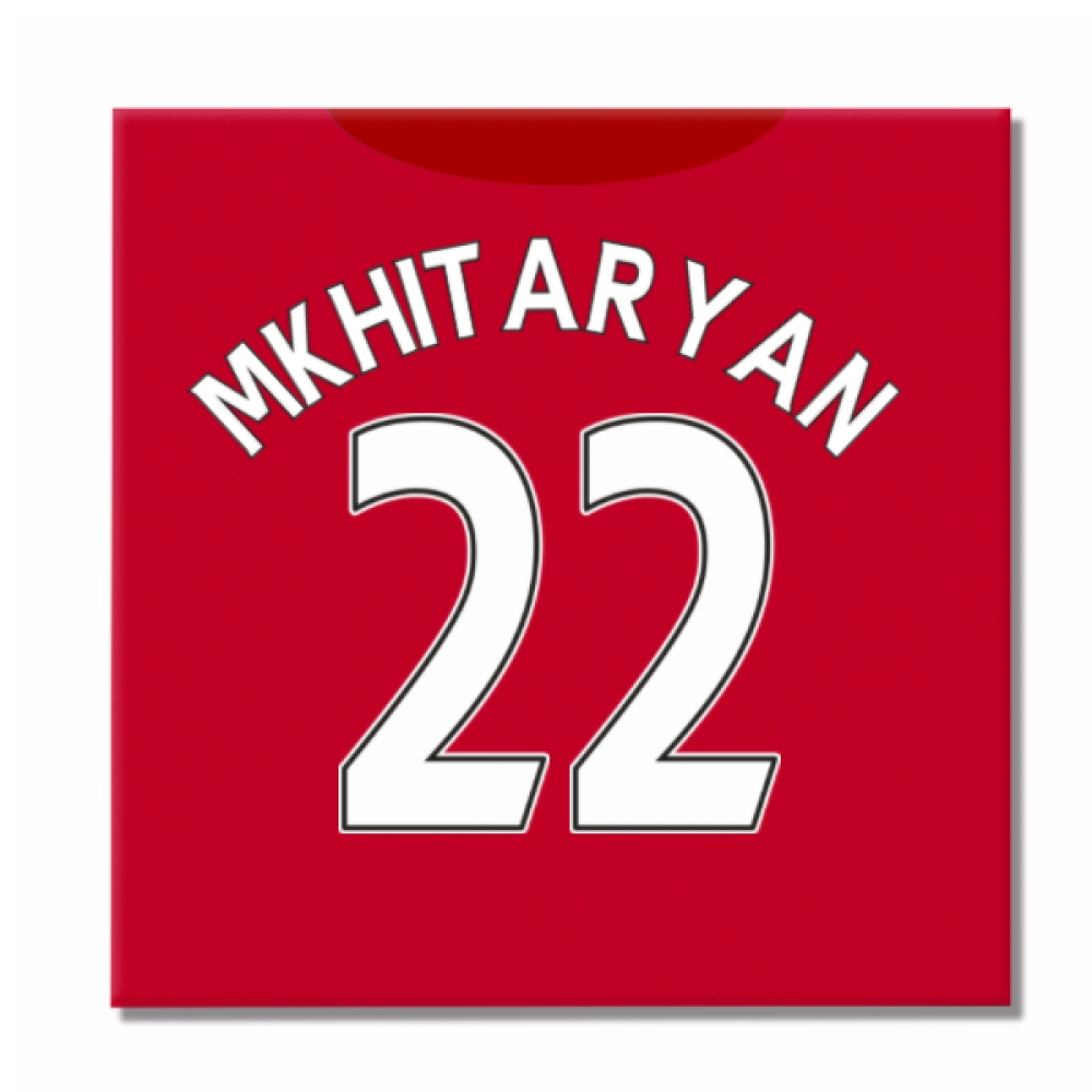 Click to view product details and reviews for 2016 2017 Man United Canvas Print Mkhitaryan 22.