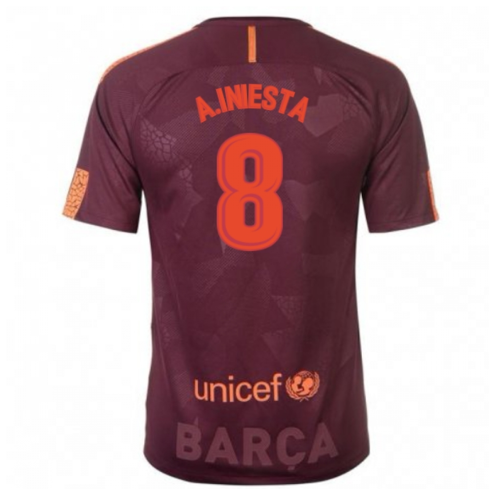 Click to view product details and reviews for 2017 18 Barcelona Nike Third Shirt Ainiesta 8 Kids. Click to view product details and reviews for 2017 18 Barcelona Nike Third Shirt Ainiesta 8 Kids.