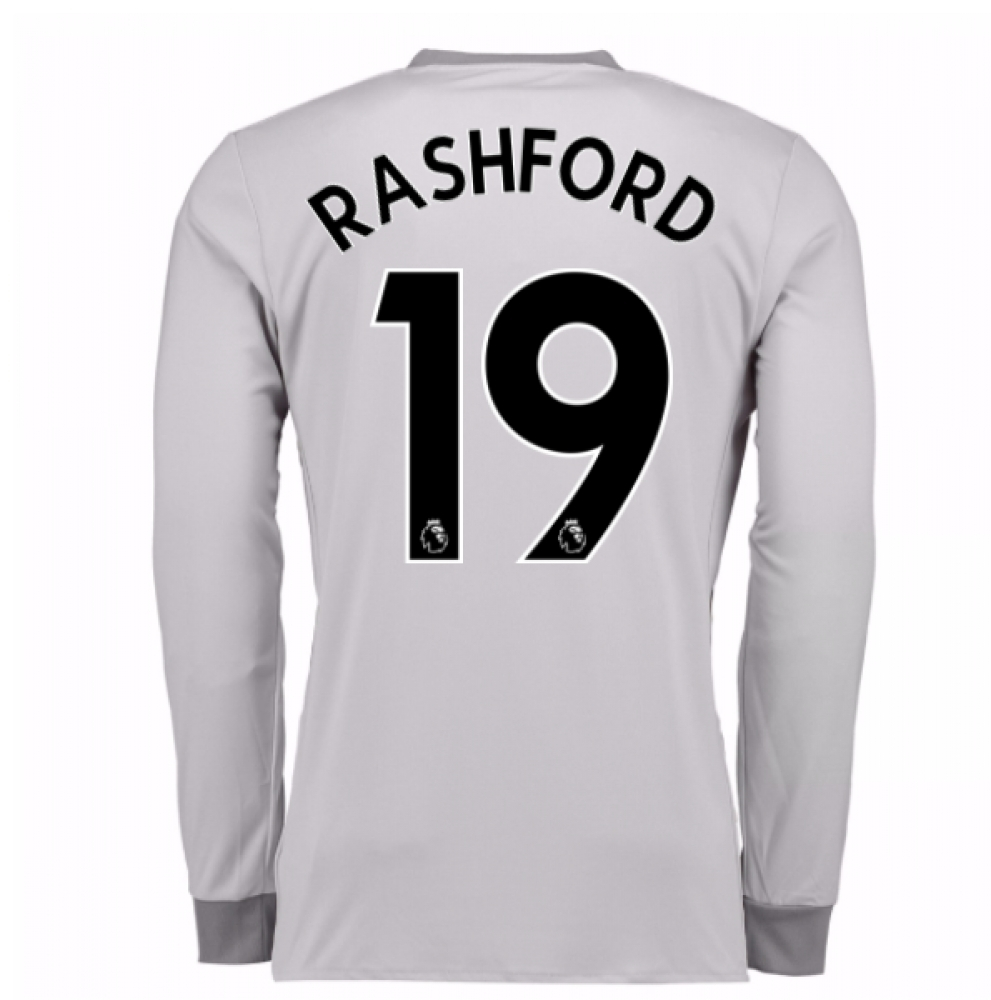 Click to view product details and reviews for 2017 2018 Man United Long Sleeve Third Shirt Rashford 19 Kids.