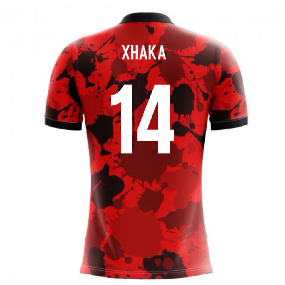 Click to view product details and reviews for 2020 2021 Albania Airo Concept Home Shirt Xhaka 14 Kids.