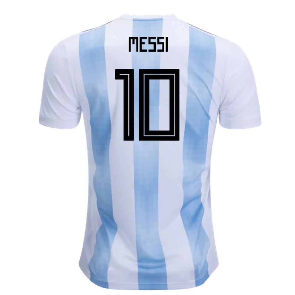 2018-19 Argentina Home Shirt (Messi 10) - Kids