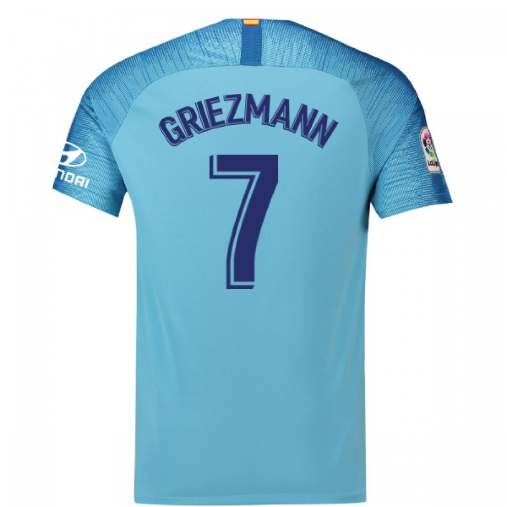 2018-19 Atletico Madrid Away Football Shirt (Griezmann 7) - Kids