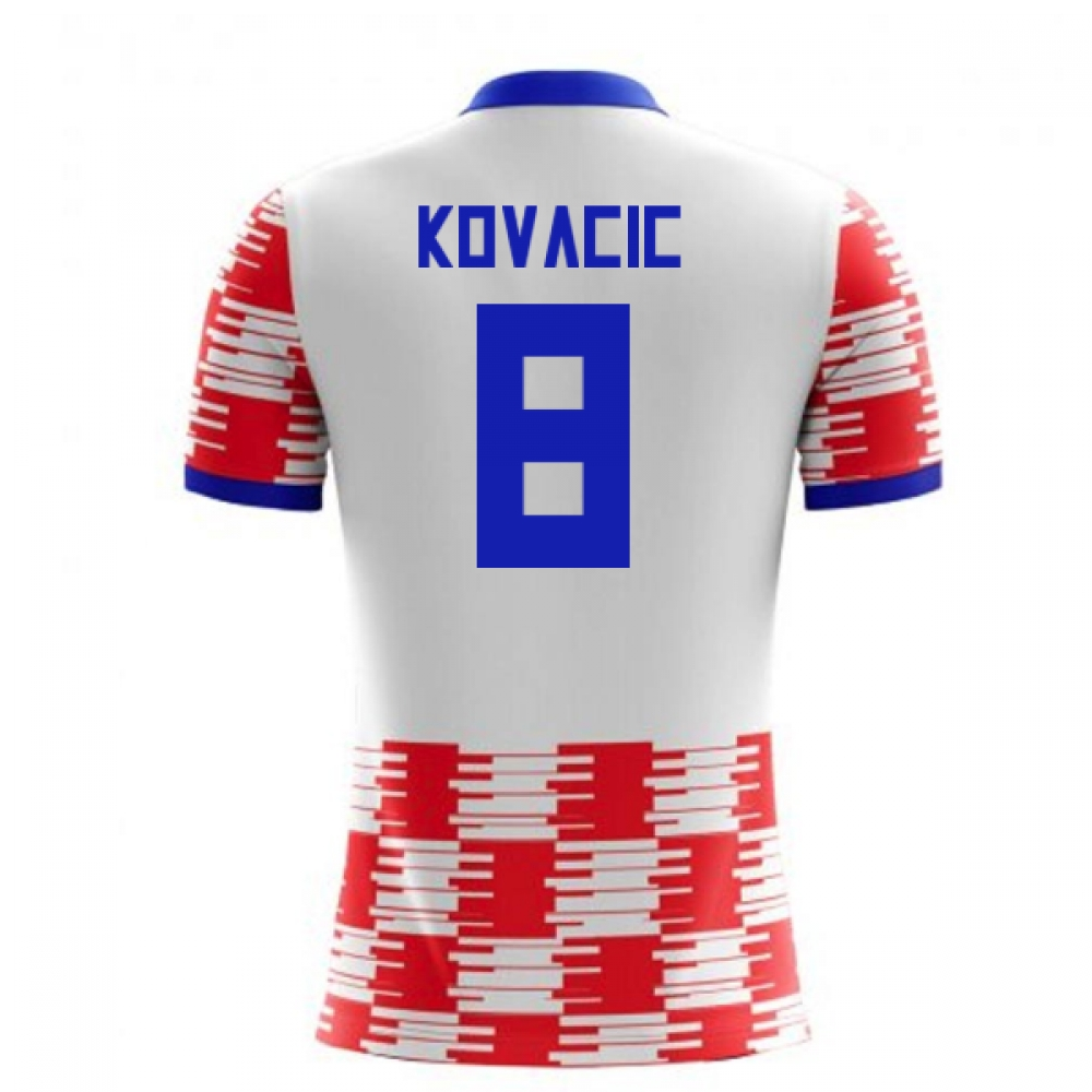 Click to view product details and reviews for 2020 2021 Croatia Home Concept Shirt Kovacic 8.