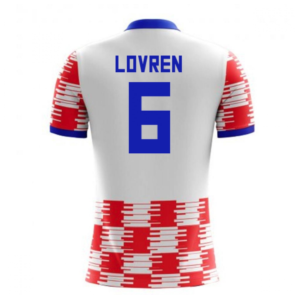 Click to view product details and reviews for 2020 2021 Croatia Home Concept Shirt Lovren 6.