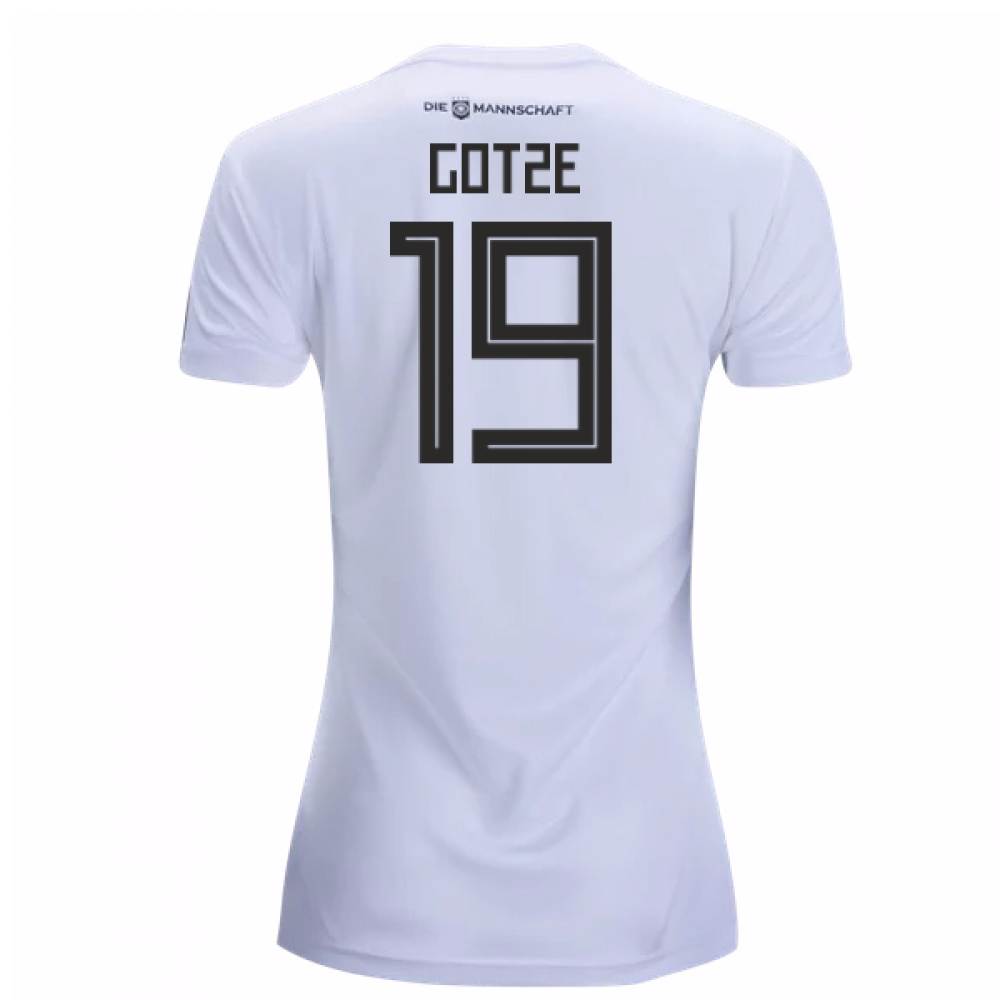 Click to view product details and reviews for 2018 19 Germany Home Womens Shirt Gotze 19. Click to view product details and reviews for 2018 19 Germany Home Womens Shirt Gotze 19.