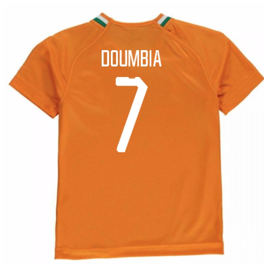 Click to view product details and reviews for 2018 19 Ivory Coast Home Shirt Doumbia 7.