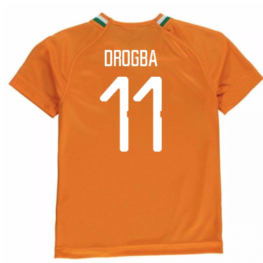 Click to view product details and reviews for 2018 19 Ivory Coast Home Shirt Drogba 11.