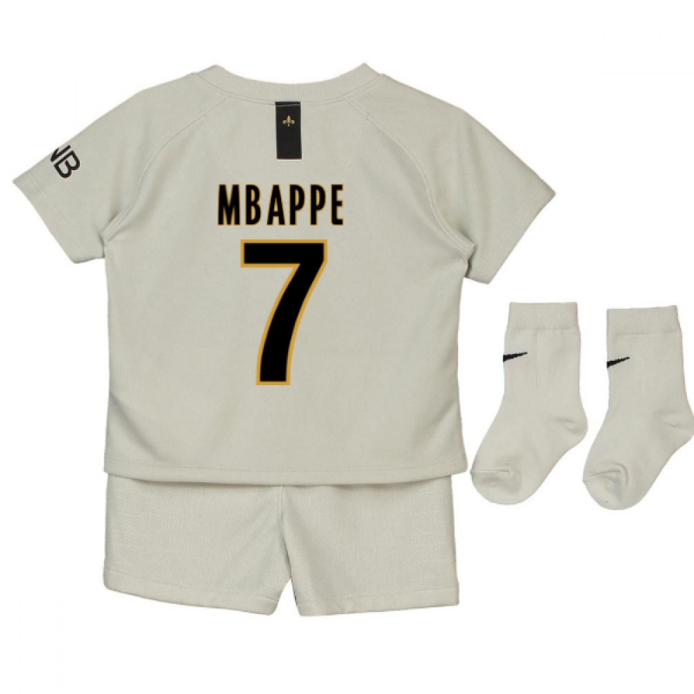 2018-19 Psg Away Baby Kit (Mbappe 7)