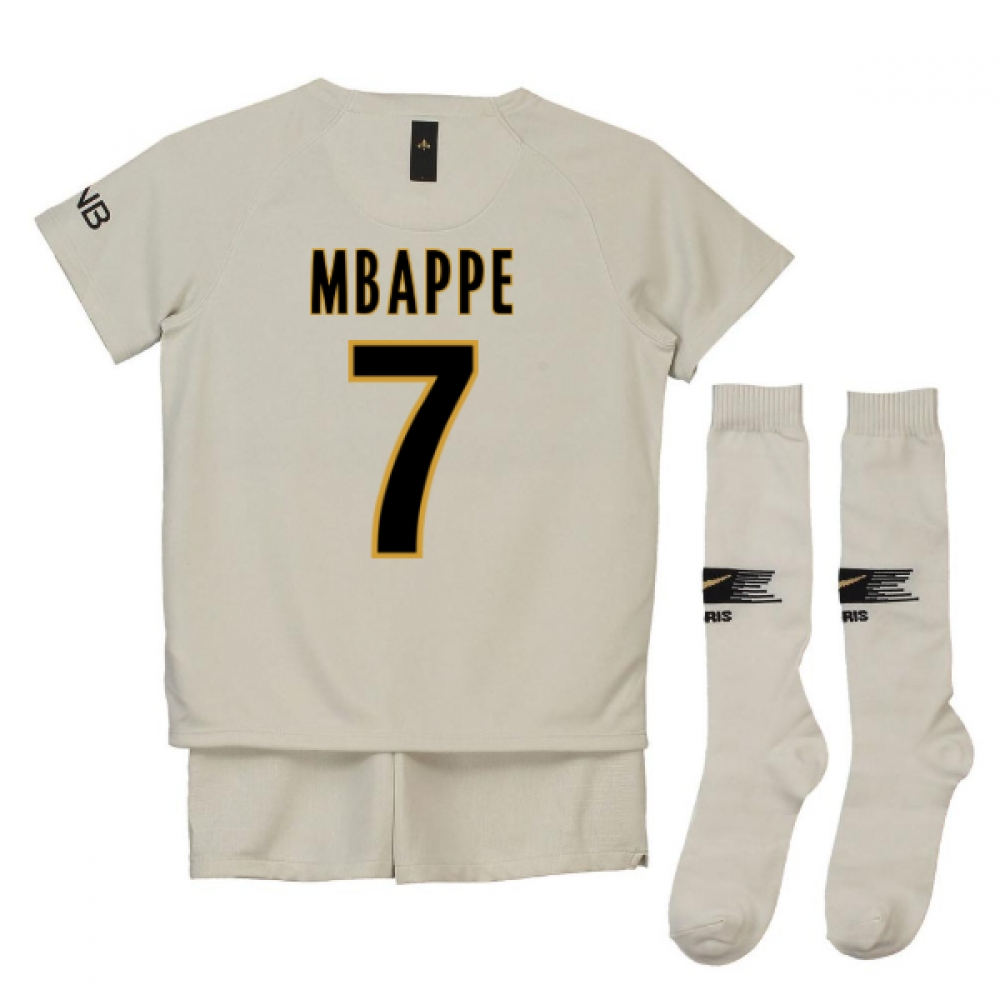 2018-19 Psg Away Mini Kit (Mbappe 7)