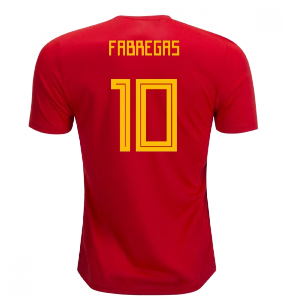 Click to view product details and reviews for 2018 19 Spain Home Shirt Fabregas 10. Click to view product details and reviews for 2018 19 Spain Home Shirt Fabregas 10.