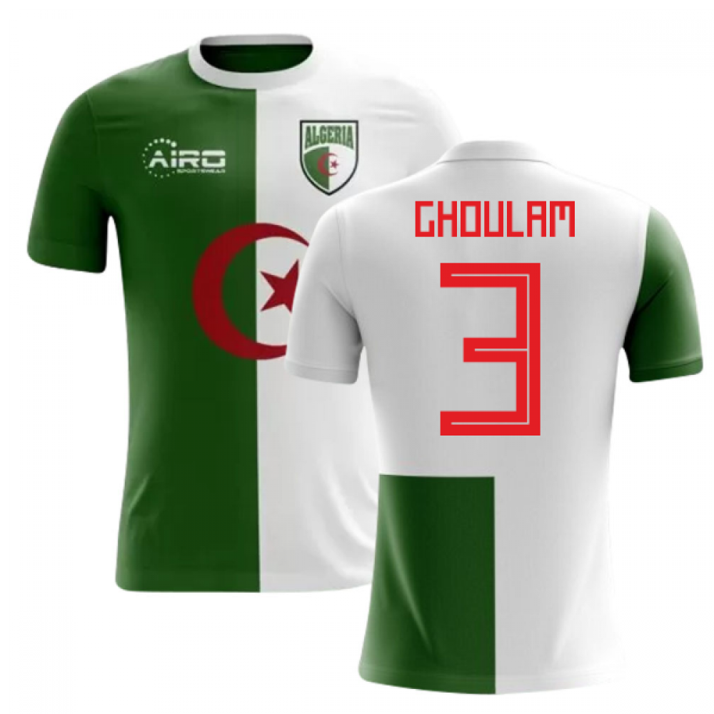 Click to view product details and reviews for 2020 2021 Algeria Home Concept Football Shirt Ghoulam 3.