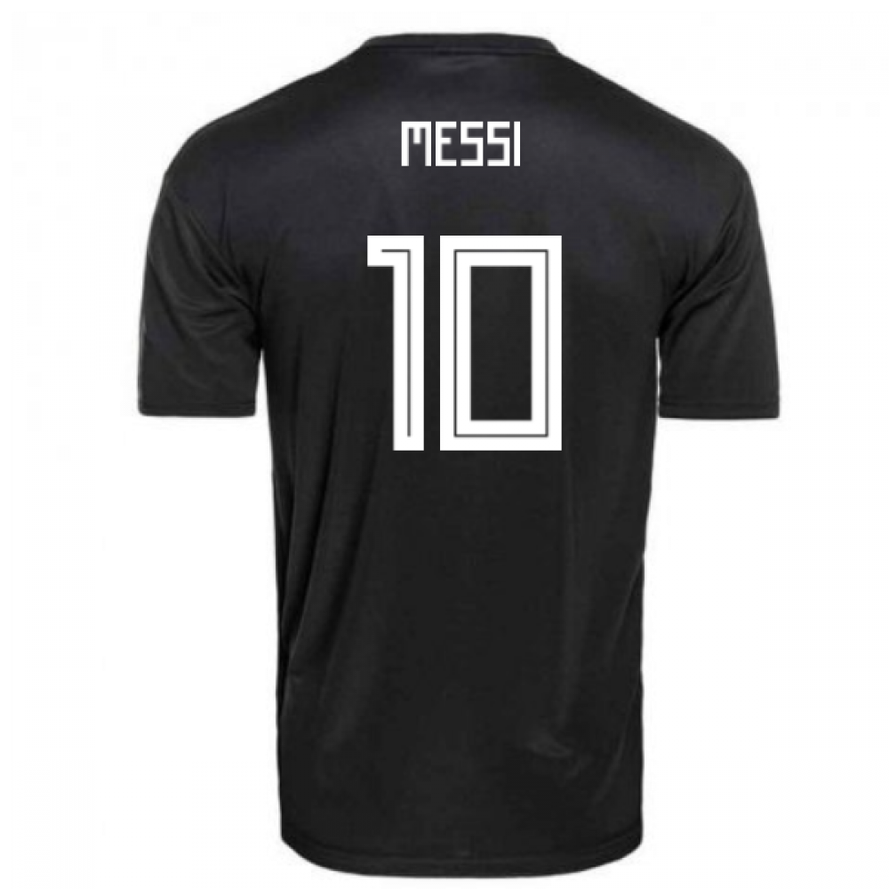 2018-2019 Argentina Away Adidas Football Shirt (Messi 10)