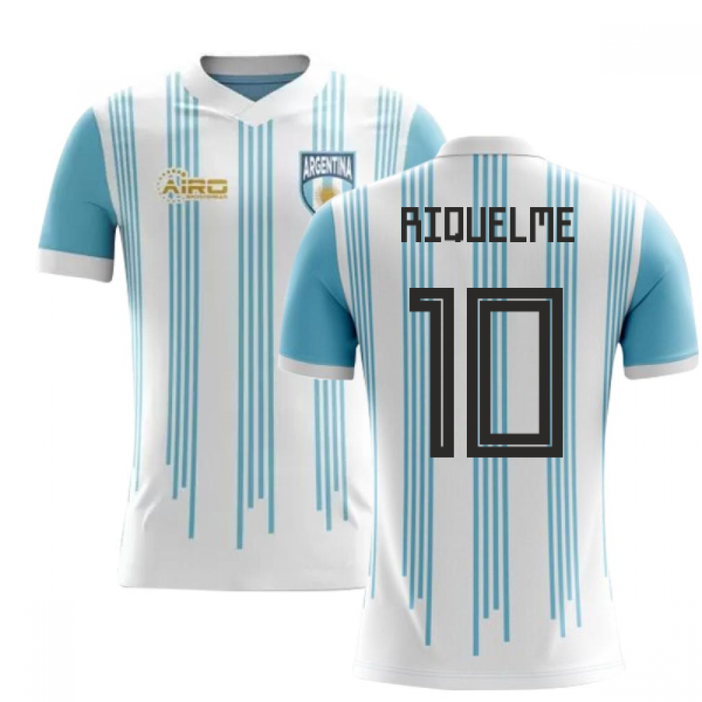 Click to view product details and reviews for 2020 2021 Argentina Home Concept Football Shirt Riquelme 10.