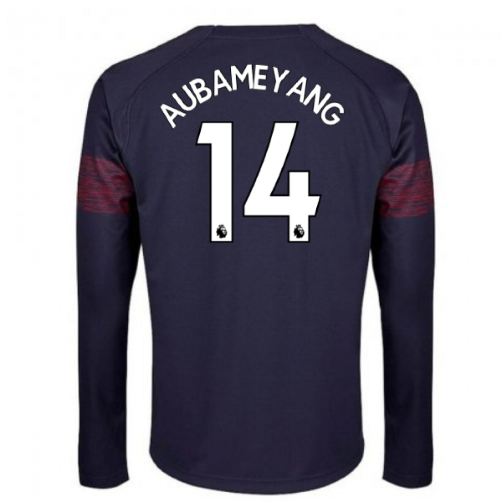 Click to view product details and reviews for 2018 2019 Arsenal Puma Away Long Sleeve Shirt Aubameyang 14.