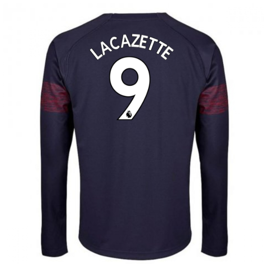 Click to view product details and reviews for 2018 2019 Arsenal Puma Away Long Sleeve Shirt Lacazette 9. Click to view product details and reviews for 2018 2019 Arsenal Puma Away Long Sleeve Shirt Lacazette 9.
