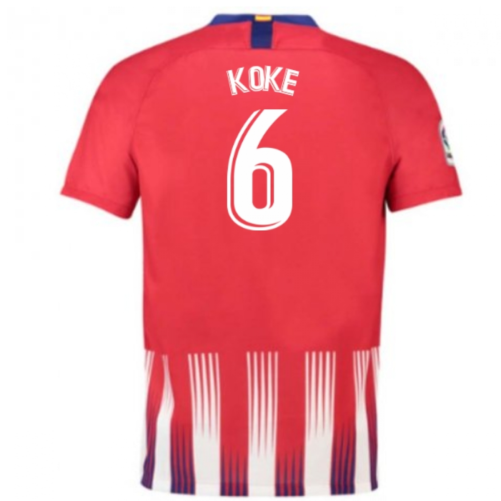 Click to view product details and reviews for 2018 2019 Atletico Madrid Home Nike Football Shirt Koke 6. Click to view product details and reviews for 2018 2019 Atletico Madrid Home Nike Football Shirt Koke 6.
