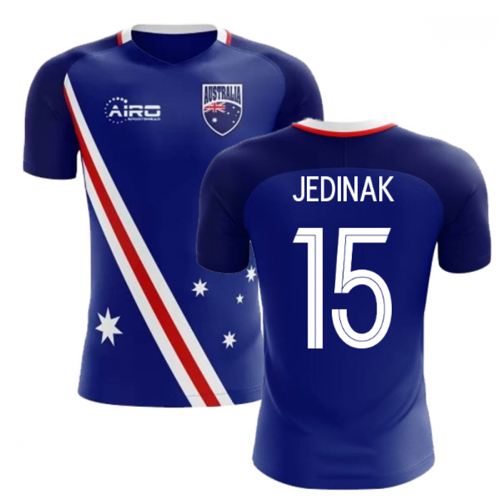 Click to view product details and reviews for 2020 2021 Australia Flag Away Concept Football Shirt Jedinak 15. Click to view product details and reviews for 2020 2021 Australia Flag Away Concept Football Shirt Jedinak 15.