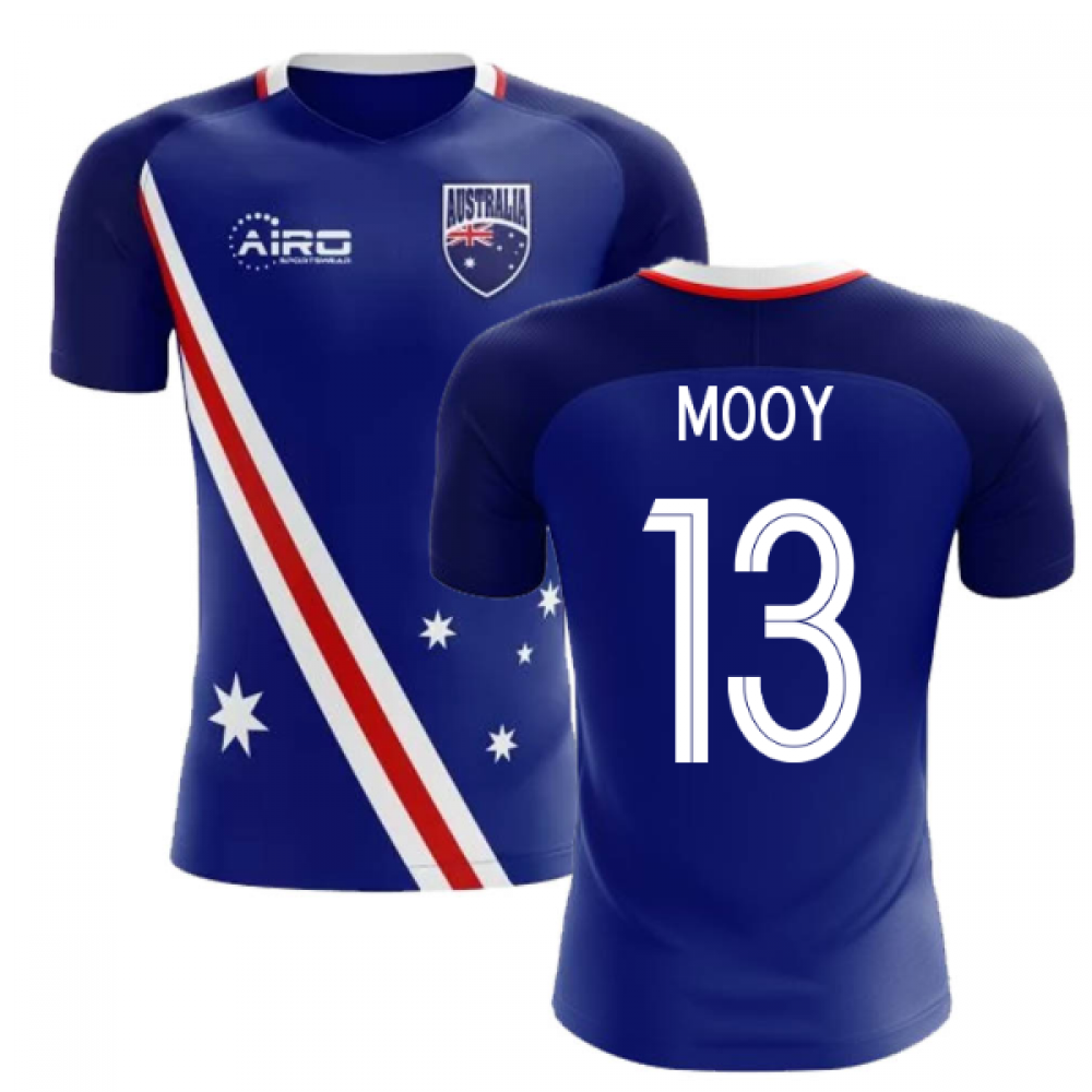 Click to view product details and reviews for 2020 2021 Australia Flag Away Concept Football Shirt Mooy 13.