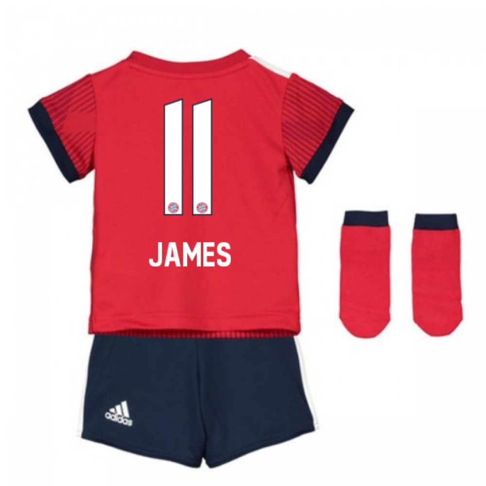 Bayern M/ünchen Home Trikot 2018 2019 James 11