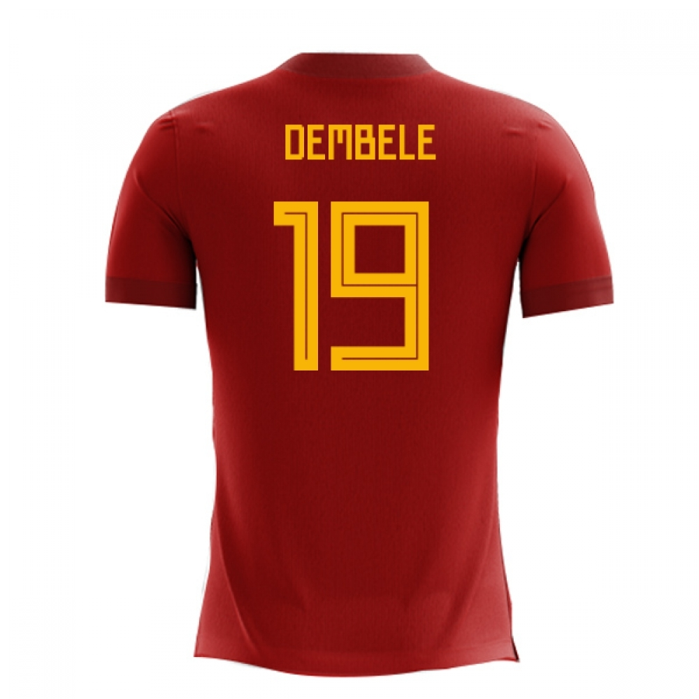 Click to view product details and reviews for 2020 2021 Belgium Airo Concept Home Shirt Dembele 19.