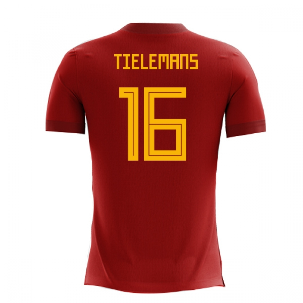 Click to view product details and reviews for 2020 2021 Belgium Airo Concept Home Shirt Tielemans 16 Kids.