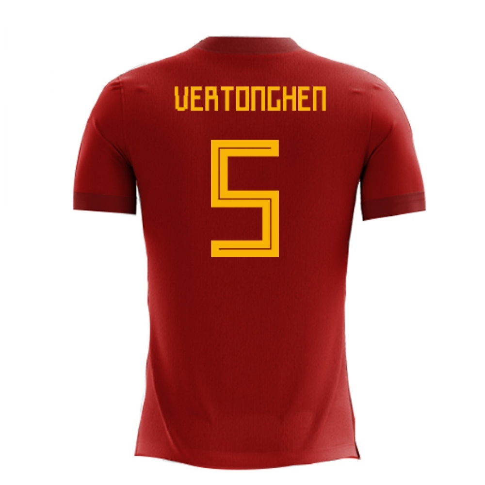 Click to view product details and reviews for 2020 2021 Belgium Airo Concept Home Shirt Vertonghen 5.