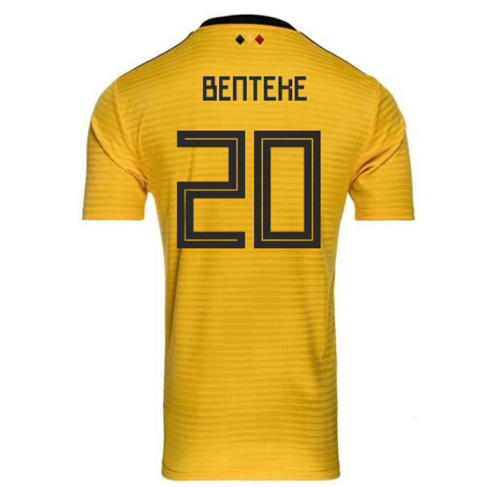 Click to view product details and reviews for 2018 2019 Belgium Away Adidas Football Shirt Benteke 20. Click to view product details and reviews for 2018 2019 Belgium Away Adidas Football Shirt Benteke 20.