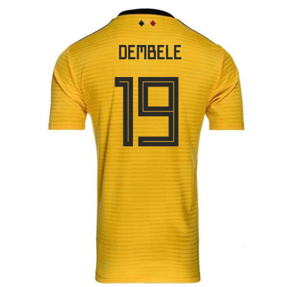 Click to view product details and reviews for 2018 2019 Belgium Away Adidas Football Shirt Dembele 19. Click to view product details and reviews for 2018 2019 Belgium Away Adidas Football Shirt Dembele 19.
