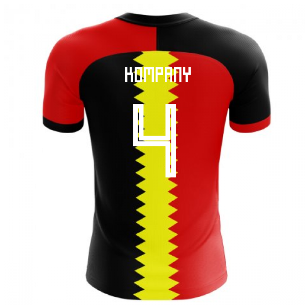 Click to view product details and reviews for 2020 2021 Belgium Flag Concept Football Shirt Kompany 4.