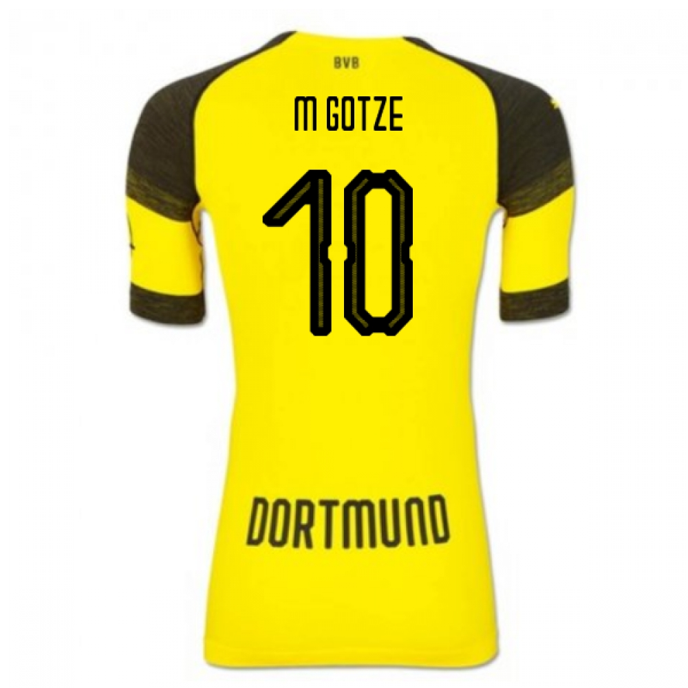 Click to view product details and reviews for 2018 2019 Borussia Dortmund Puma Authentic Evoknit Home Football Shirt M Gotze 10. Click to view product details and reviews for 2018 2019 Borussia Dortmund Puma Authentic Evoknit Home Football Shirt M Gotze 10.