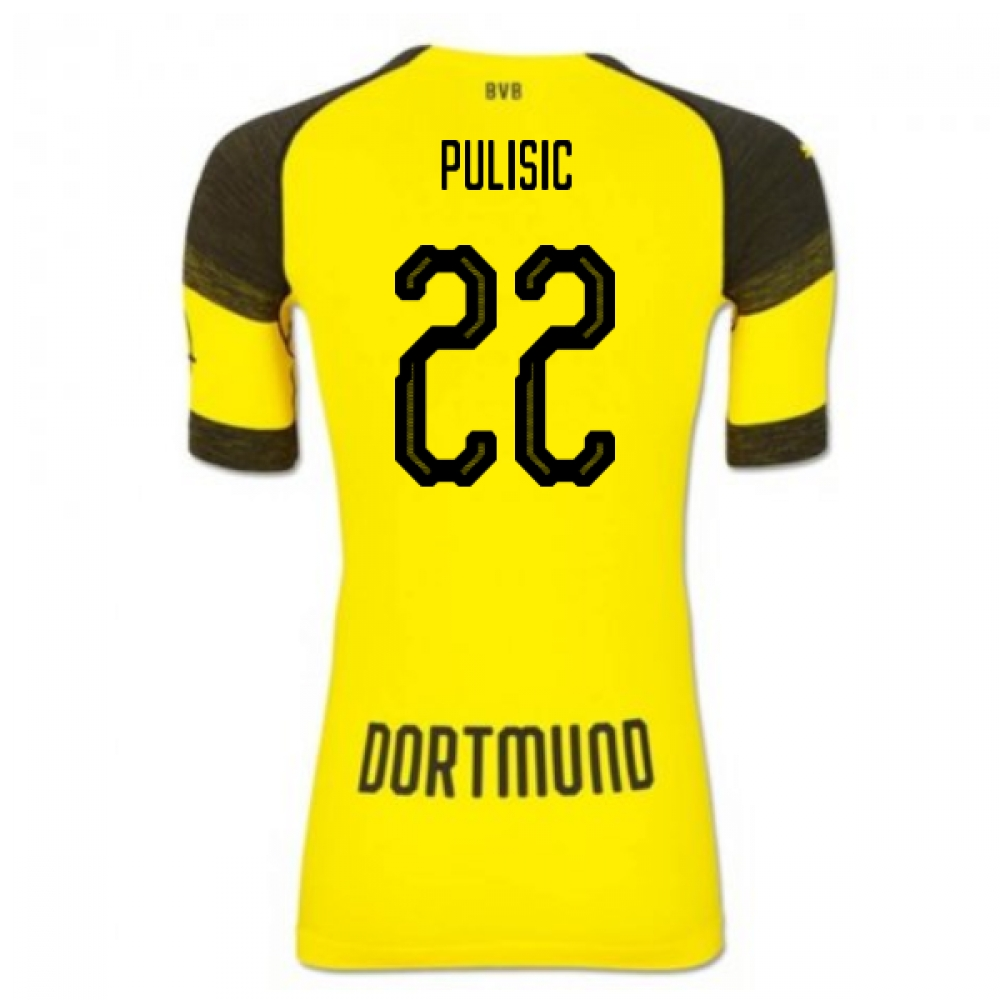 Click to view product details and reviews for 2018 2019 Borussia Dortmund Puma Authentic Evoknit Home Football Shirt Pulisic 22. Click to view product details and reviews for 2018 2019 Borussia Dortmund Puma Authentic Evoknit Home Football Shirt Pulisic 22.