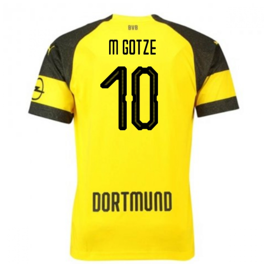 Click to view product details and reviews for 2018 2019 Borussia Dortmund Puma Home Football Shirt M Gotze 10. Click to view product details and reviews for 2018 2019 Borussia Dortmund Puma Home Football Shirt M Gotze 10.
