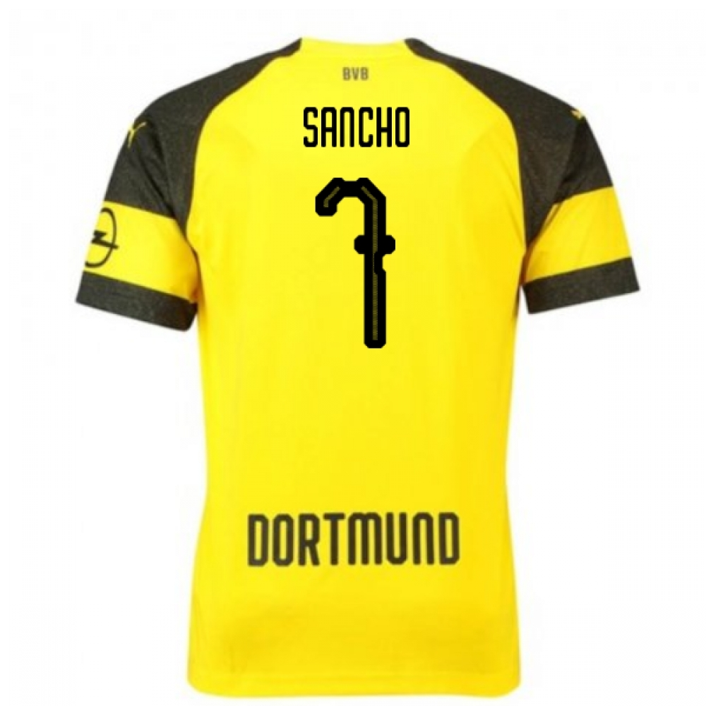 Click to view product details and reviews for 2018 2019 Borussia Dortmund Puma Home Football Shirt Sancho 7. Click to view product details and reviews for 2018 2019 Borussia Dortmund Puma Home Football Shirt Sancho 7.