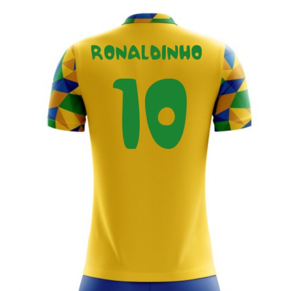 brazil ronaldinho jersey