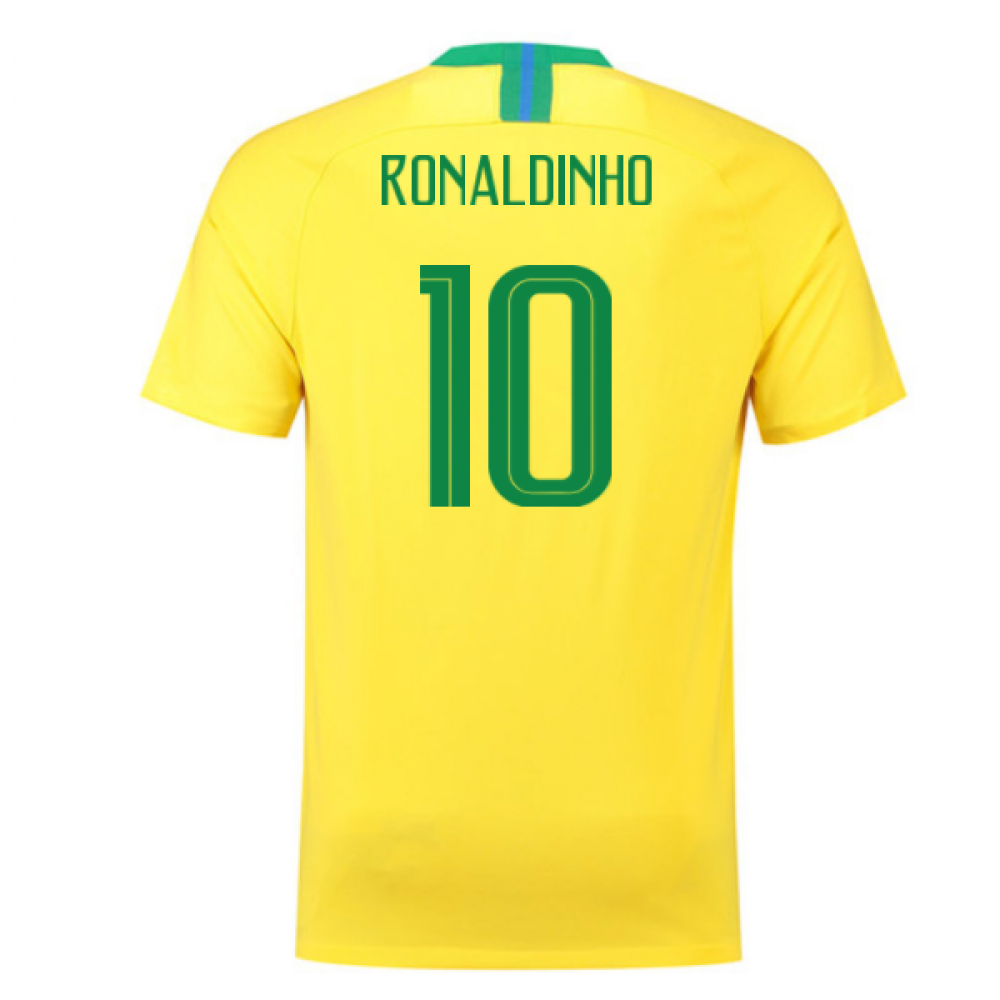 ronaldinho brazil shirt