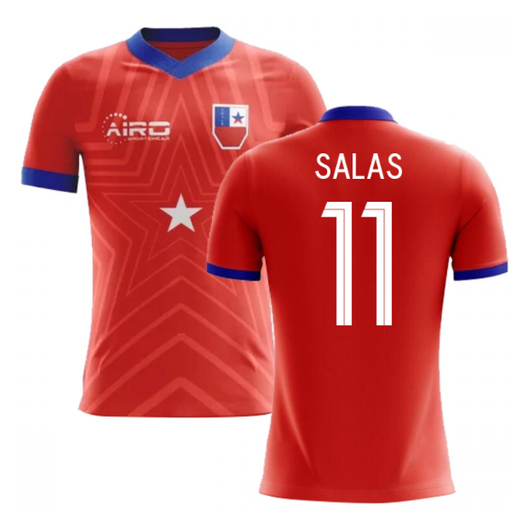 Click to view product details and reviews for 2020 2021 Chile Home Concept Football Shirt Salas 11.
