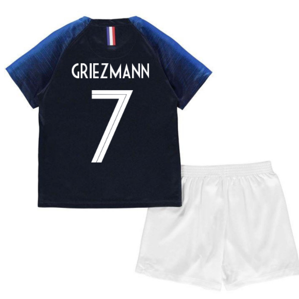 2018-2019 France Home Nike Mini Kit (Griezmann 7)