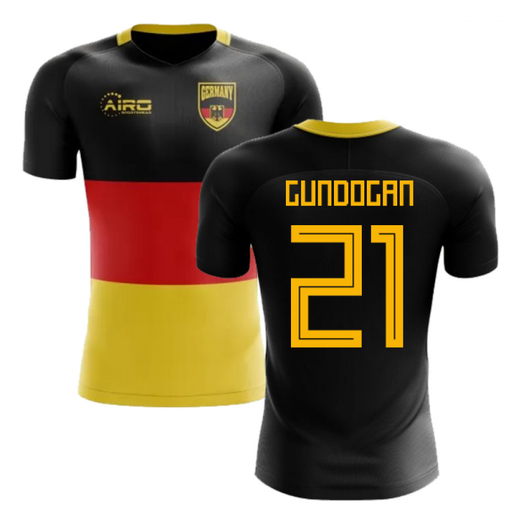 2023-2024 germany flag concept football shirt (gundogan 21)