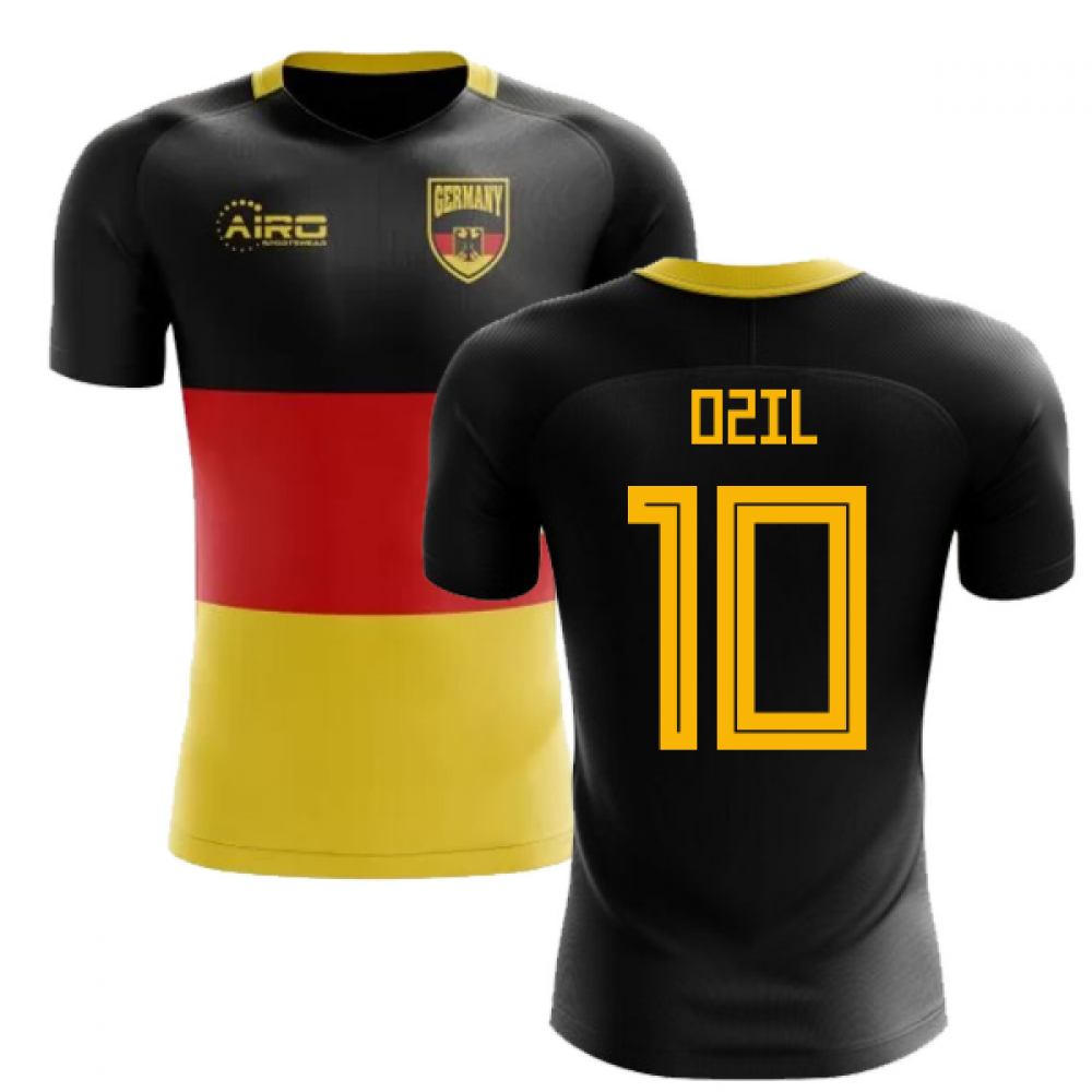 Click to view product details and reviews for 2020 2021 Germany Flag Concept Football Shirt Ozil 10.
