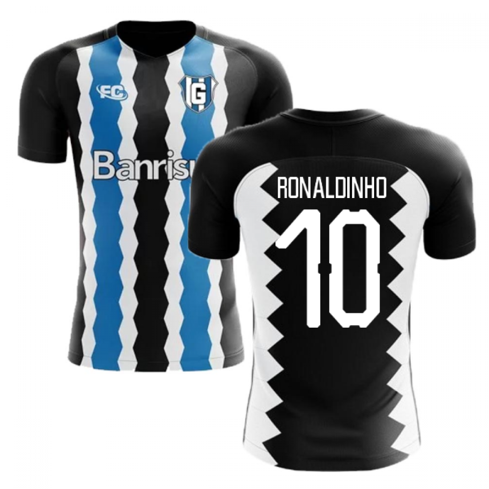 Click to view product details and reviews for 2018 2019 Gremio Fans Culture Home Concept Shirt Ronaldinho 10 Adult Long Sleeve.