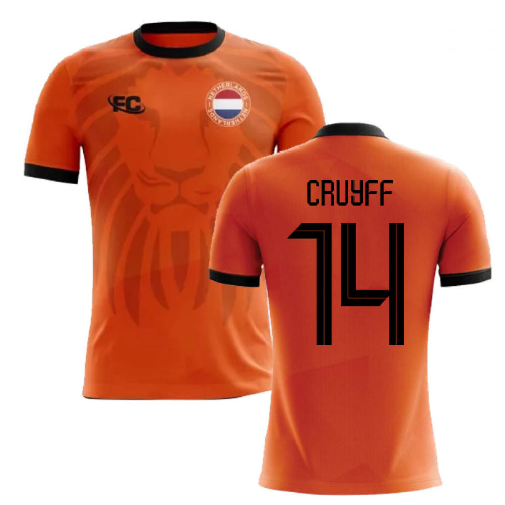 Click to view product details and reviews for 2018 2019 Holland Fans Culture Home Concept Shirt Cruyff 14.