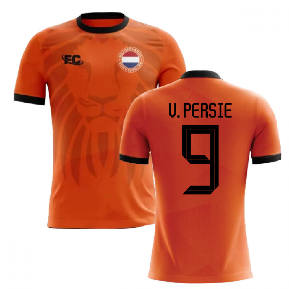 Click to view product details and reviews for 2018 2019 Holland Fans Culture Home Concept Shirt V Persie 9.