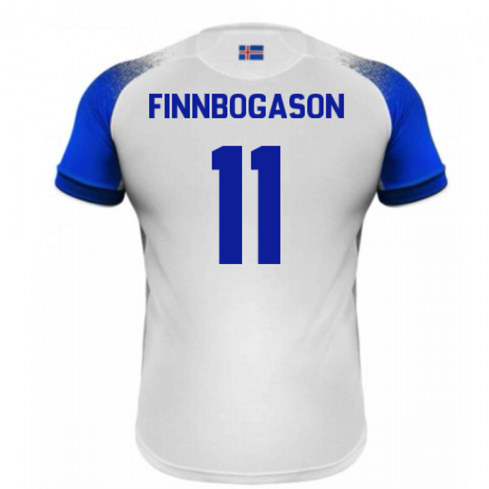 Click to view product details and reviews for 2018 2019 Iceland Away Errea Football Shirt Finnbogason 11.